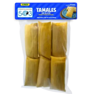 Tamales de elote Gelo 6pz