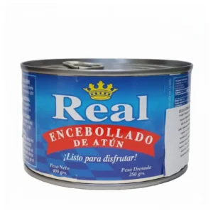 ENCEBOLLADO DE ATUN REAL 400G