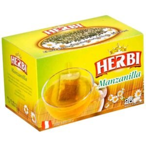 Infusiones Manzanilla HERBI Caja
