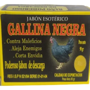 Jabón Gallina Negra Hipoalergénico 90Gr