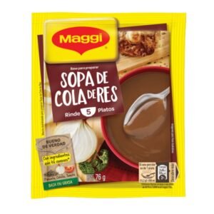 MAGGIE SOPA COLA DE RES 76g
